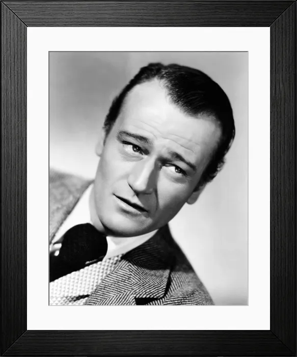 Framed Print : THE SPOILERS, John Wayne, 1942