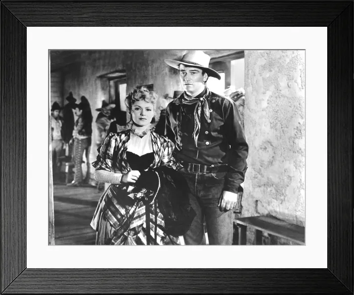 Framed Print : STAGECOACH, Claire Trevor, John Wayne, 1939. TM and Copyright (c) 20th Century Fox Film Corp. All rights reserved. Courtesy: Everett Collection