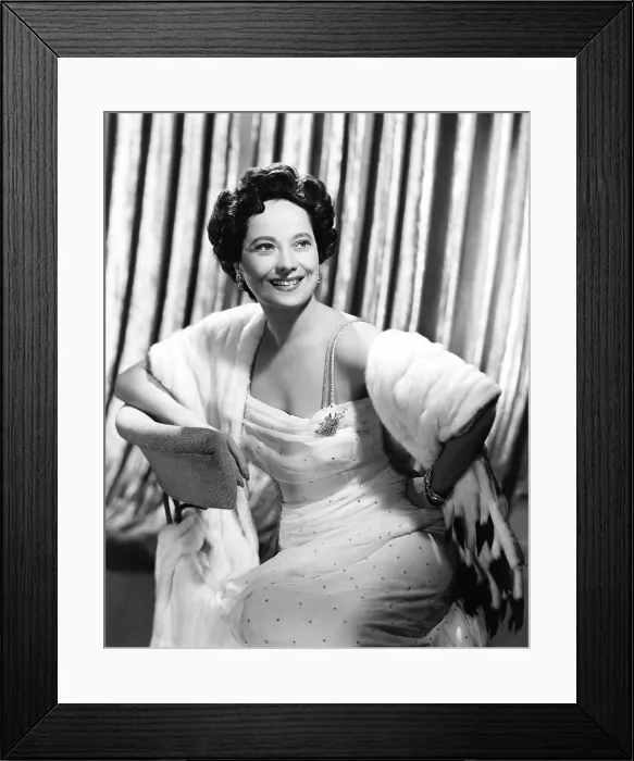 Framed Print : DEEP IN MY HEART, Merle Oberon, 1954 Framed Print : DEEP IN MY HEART, Merle Oberon, 1954