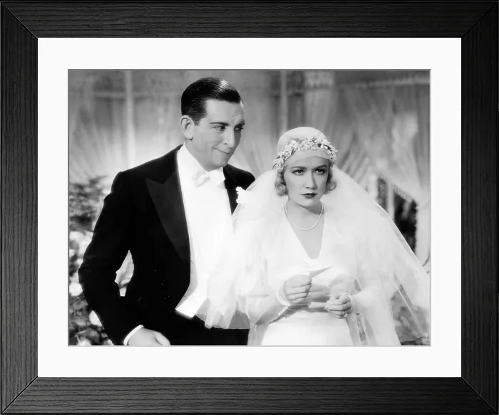 Framed Print : DESIGN FOR LIVING, Edward Everett Horton, Miriam Hopkins, 1933