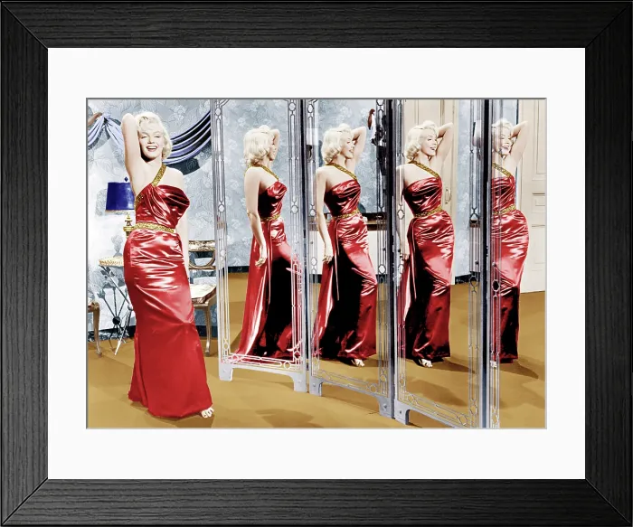 Framed Print : HOW TO MARRY A MILLIONAIRE, Marilyn Monroe, 1953. 20th Century-Fox Film Corporation, TM & Copyright / courtesy Everett Collection