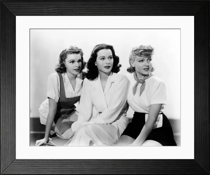 Framed Print : ZIEGFELD GIRL, Judy Garland, Hedy Lamarr, Lana Turner, 1941 Framed Print : ZIEGFELD GIRL, Judy Garland, Hedy Lamarr, Lana Turner, 1941