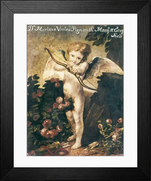 Framed Print : URRIES PIGNATELLI, Mariana (18th century-1806). Archer Love. 18th c. Oil on canvas. SPAIN. Madrid. St. Fernando Royal Academy Museum. AISA / Everett Collection**US SALES ONLY** Framed Print : URRIES PIGNATELLI, Mariana (18th century-1806). Archer Love. 18th c. Oil on canvas. SPAIN. Madrid. St. Fernando Royal Academy Museum. AISA / Everett Collection**US SALES ONLY**