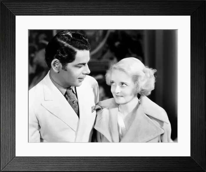 Framed Print : BORDERTOWN, from left, Paul Muni, Bette Davis, 1935 Framed Print : BORDERTOWN, from left, Paul Muni, Bette Davis, 1935