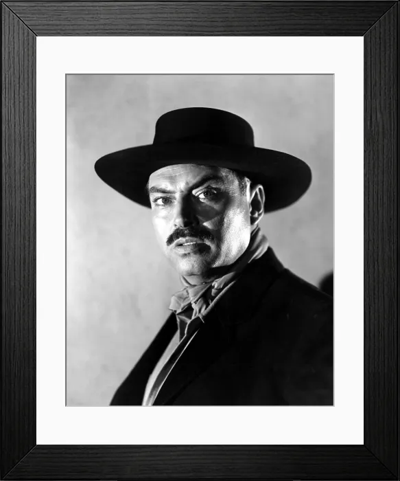 Framed Print : BORDER RIVER, Pedro Armendariz, 1954