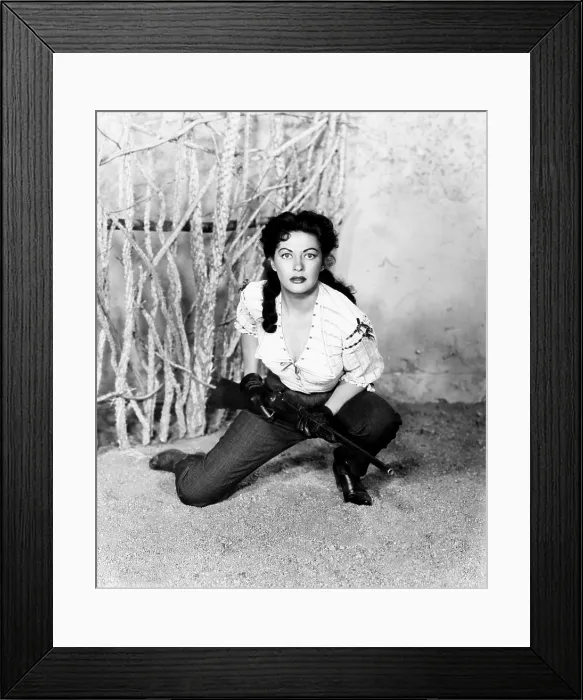 Framed Print : BORDER RIVER, Yvonne De Carlo, 1954
