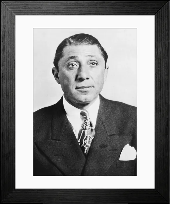 Framed Print : Frank The Enforcer Nitti was a first cousin of Al Capone