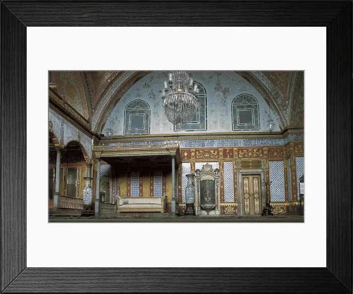 Framed Print : Topkapi Palace. 1475-1478. TURKEY. Istanbul. Topkapi Saray Palace. Council Hall, built by Suleyman the Magnificent. Ottoman art. Architecture Framed Print : Topkapi Palace. 1475-1478. TURKEY. Istanbul. Topkapi Saray Palace. Council Hall, built by Suleyman the Magnificent. Ottoman art. Architecture