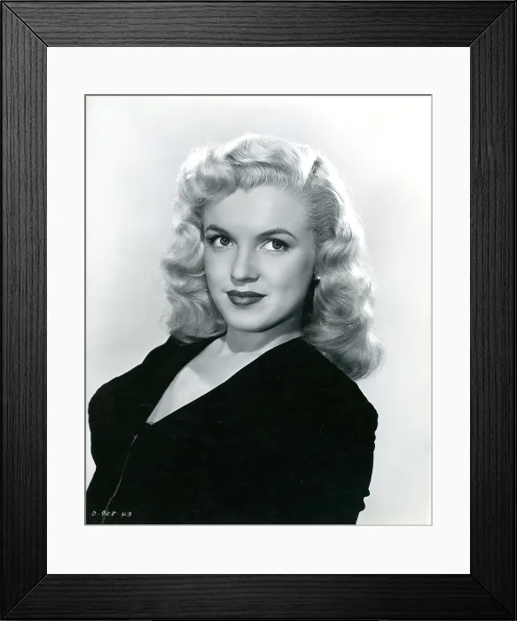 Framed Print : Marilyn Monroe in a publicity headshot for LADIES OF THE CHORUS, 1948 - Photo: Courtesy Everett Collection