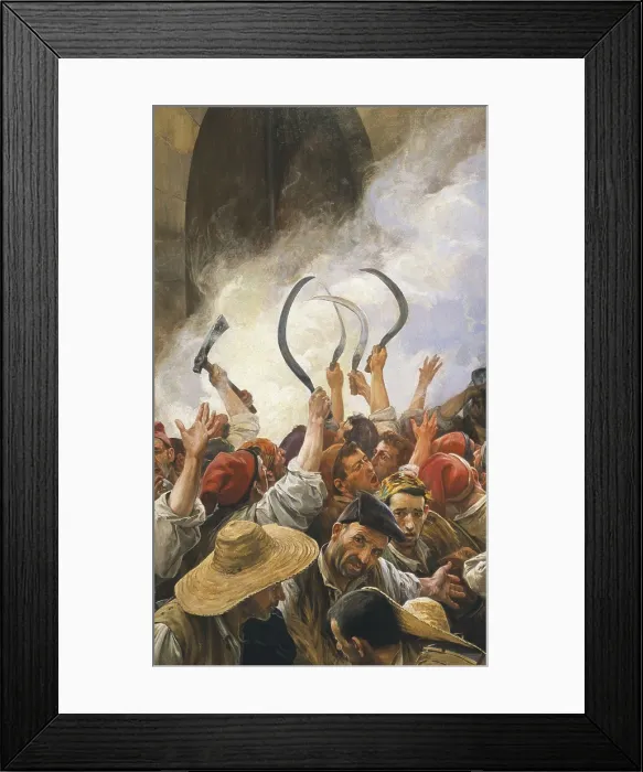 Framed Print : ESTRUCH i BROS, Antoni (1872-1957). Corpus de Sang (Bloody Corpus). 1904 Framed Print : ESTRUCH i BROS, Antoni (1872-1957). Corpus de Sang (Bloody Corpus). 1904
