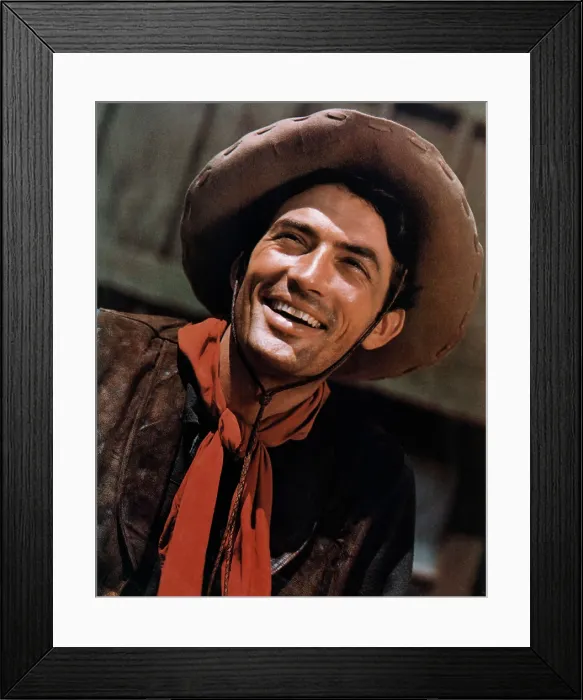 Framed Print : DUEL IN THE SUN, Gregory Peck, 1946