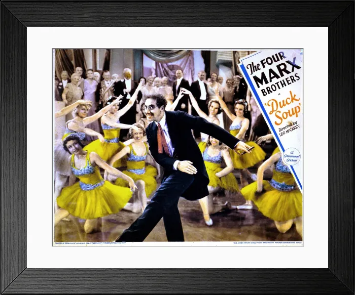 Framed Print : DUCK SOUP, Groucho Marx, 1933