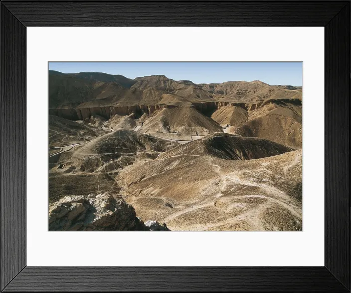 Framed Print : EGYPT. QUENA. Dayr al-Bahri. Valley of the Kings. Egyptian art. New Kingdom. AISA / Everett Collection**US SALES ONLY**