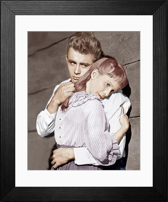 Framed Print : EAST OF EDEN, from left: James Dean, Julie Harris, 1955 Framed Print : EAST OF EDEN, from left: James Dean, Julie Harris, 1955