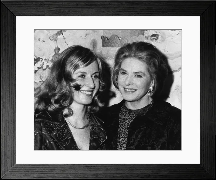 Framed Print : Ingrid Bergman with her daughter Pia Lindstrom Daly, backstage at the Ethel Barrymore Theatre. April 17, 1972 Framed Print : Ingrid Bergman with her daughter Pia Lindstrom Daly, backstage at the Ethel Barrymore Theatre. April 17, 1972