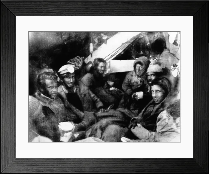 Framed Print : Survivors of the Uruguayan plane crash in the Andes in the fuselage of the wrecked aircraft on shortly after rescuers reached them Framed Print : Survivors of the Uruguayan plane crash in the Andes in the fuselage of the wrecked aircraft on shortly after rescuers reached them