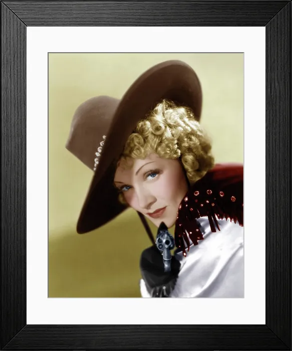 Framed Print : DESTRY RIDES AGAIN, Marlene Dietrich, 1939