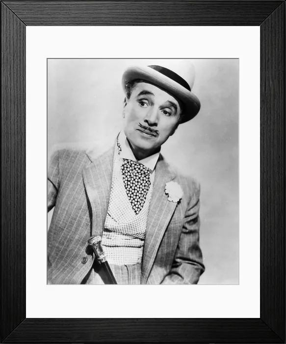 Framed Print : MONSIEUR VERDOUX, Charlie Chaplin, 1947 Framed Print : MONSIEUR VERDOUX, Charlie Chaplin, 1947