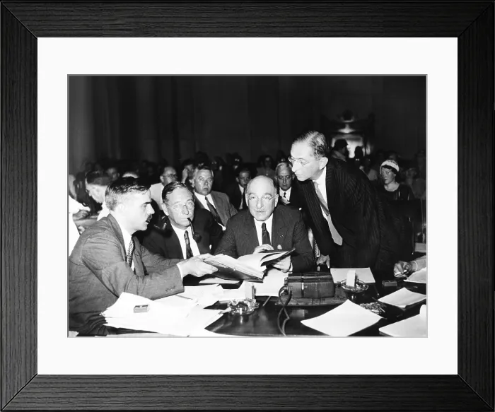 Framed Print : Senate Munitions Investigating Committee, Sept. 12, 1934