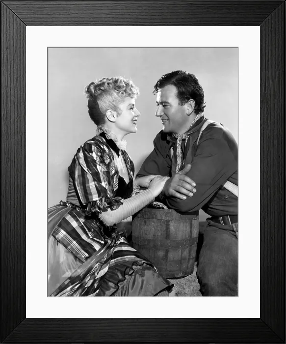 Framed Print : STAGECOACH, Claire Trevor, John Wayne, 1939