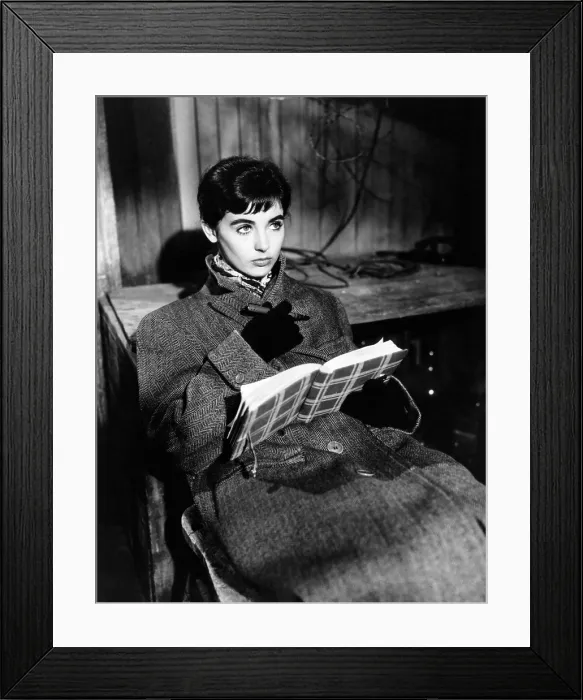 Framed Print : THE DIARY OF ANNE FRANK, Millie Perkins, 1959, TM and Copyright 20th Century Fox Film Corp. All rights reserved