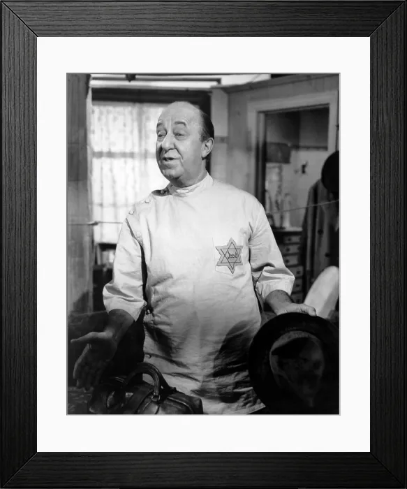 Framed Print : THE DIARY OF ANNE FRANK, Ed Wynn, 1959. 20th Century Fox, TM & Copyright, Courtesy Everett Collection
