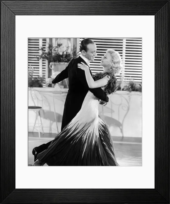 Framed Print : THE GAY DIVORCEE, Fred Astaire, Ginger Rogers, 1934