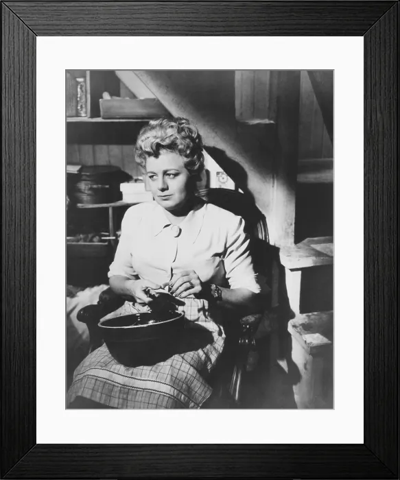 Framed Print : THE DIARY OF ANNE FRANK, Shelley Winters, 1959, TM & Copyright 20th Century Fox Film Corp. / courtesy Everett Collection