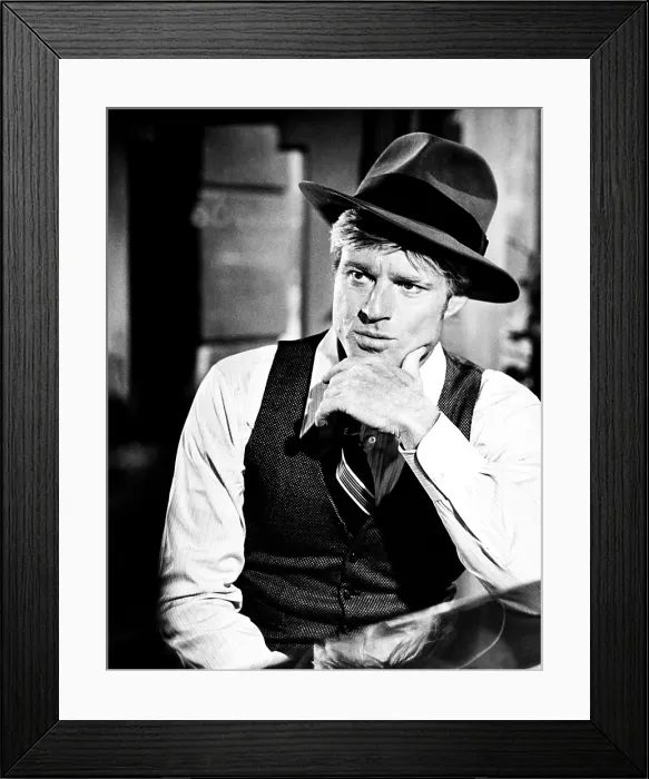 Framed Print : THE STING, Robert Redford, 1973 Framed Print : THE STING, Robert Redford, 1973