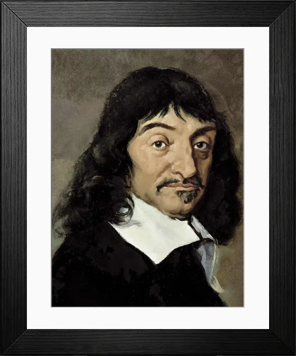 Framed Print : DESCARTES, Ren (1596-1650). Painting. AISA / Everett Collection**US SALES ONLY** Framed Print : DESCARTES, Ren (1596-1650). Painting. AISA / Everett Collection**US SALES ONLY**