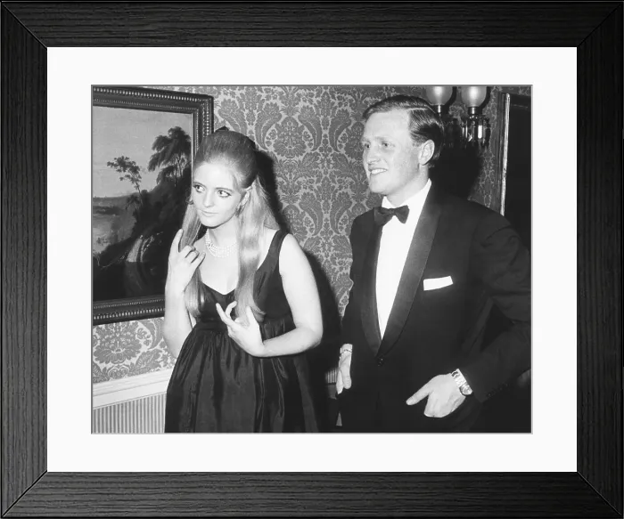 Framed Print : Winston Churchill II and his sister, Arabella, at a NYC party honoring their grandfather. Oct. 19, 1967 Framed Print : Winston Churchill II and his sister, Arabella, at a NYC party honoring their grandfather. Oct. 19, 1967