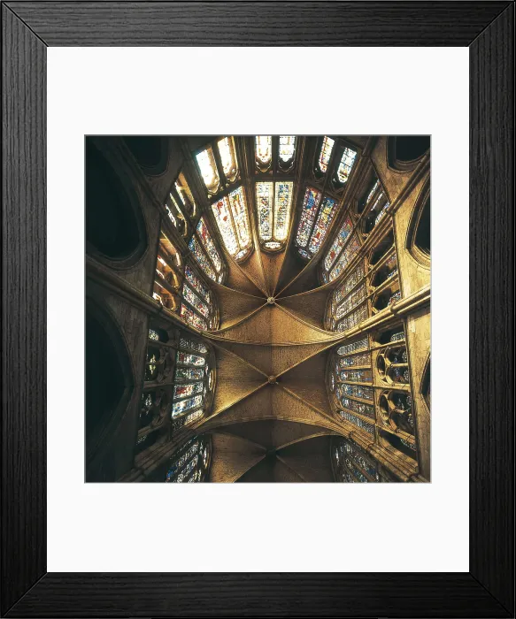 Framed Print : Cathedral of Santa Maria de Regla. 1205-1301. SPAIN. Len. Cathedral. Prebystery vault and stained glass windows. Gothic art. Architecture. AISA / Everett Collection**US SALES ONLY** Framed Print : Cathedral of Santa Maria de Regla. 1205-1301. SPAIN. Len. Cathedral. Prebystery vault and stained glass windows. Gothic art. Architecture. AISA / Everett Collection**US SALES ONLY**