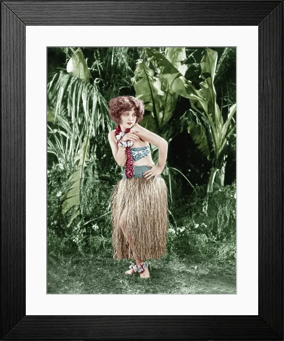 Framed Print : HULA, Clara Bow, 1927