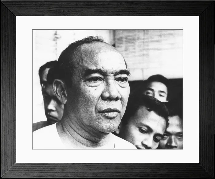 Framed Print : Indonesian ruler Sukarno was removed from power on Jan, 10, 1967