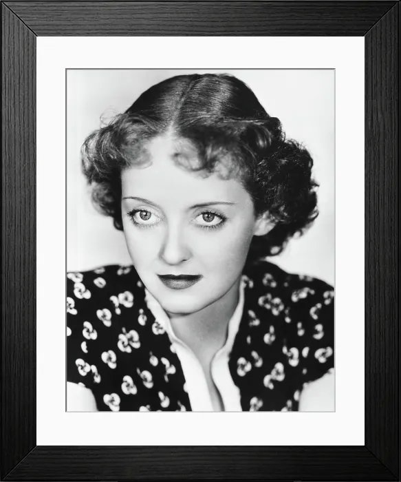 Framed Print : Bette Davis, 1936