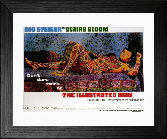 Framed Print : THE ILLUSTRATED MAN, Rod Steiger, 1969
