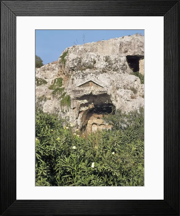 Framed Print : ARCHIMEDES (257-212 BC). Tomb of Archimedes. ITALY. SICILY. SYRACUSE. Syracuse. AISA / Everett Collection**US SALES ONLY** Framed Print : ARCHIMEDES (257-212 BC). Tomb of Archimedes. ITALY. SICILY. SYRACUSE. Syracuse. AISA / Everett Collection**US SALES ONLY**