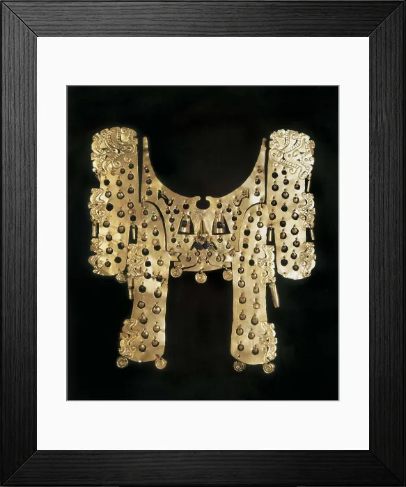 Framed Print : Gold nose ring. 100 BC - 1000. Calima art. Jewelry. COLOMBIA. Bogot. Gold Museum. Proc: COLOMBIA. Restrepo. AISA / Everett Collection**US SALES ONLY** Framed Print : Gold nose ring. 100 BC - 1000. Calima art. Jewelry. COLOMBIA. Bogot. Gold Museum. Proc: COLOMBIA. Restrepo. AISA / Everett Collection**US SALES ONLY**