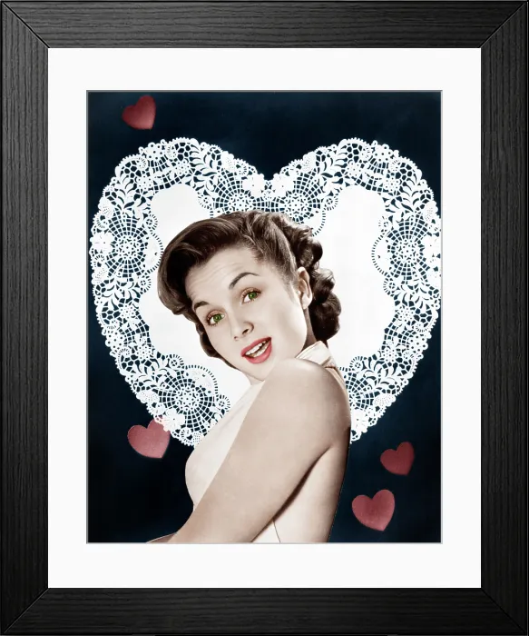 Framed Print : I LOVE MELVIN, Debbie Reynolds, 1953