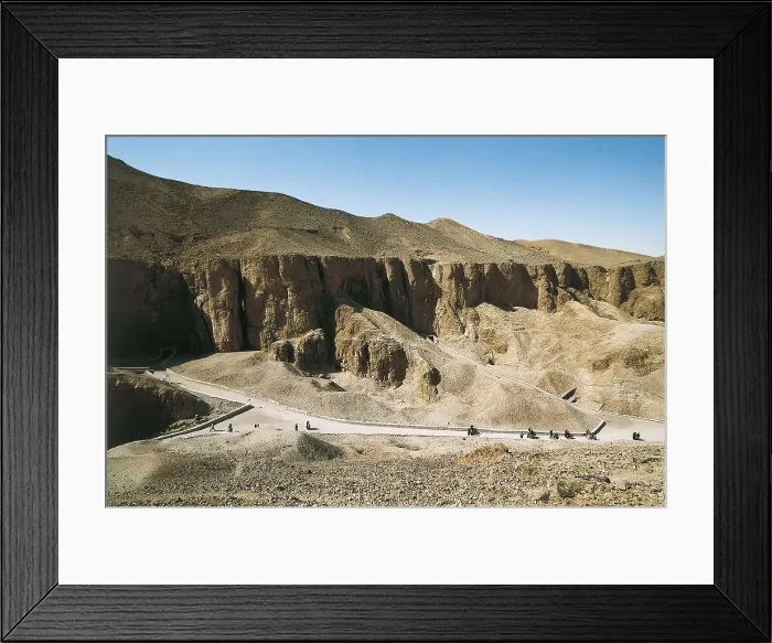 Framed Print : EGYPT. QUENA. Dayr al-Bahri. Valley of the Kings. Egyptian art. New Kingdom. AISA / Everett Collection**US SALES ONLY**