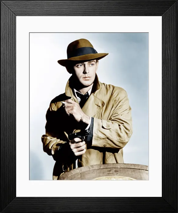 Framed Print : THIS GUN FOR HIRE, Alan Ladd, 1942 Framed Print : THIS GUN FOR HIRE, Alan Ladd, 1942