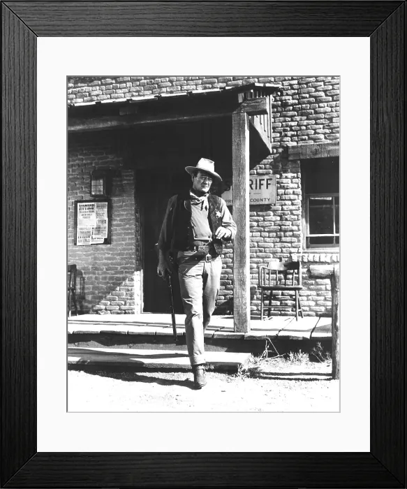 Framed Print : RIO BRAVO, John Wayne, 1959