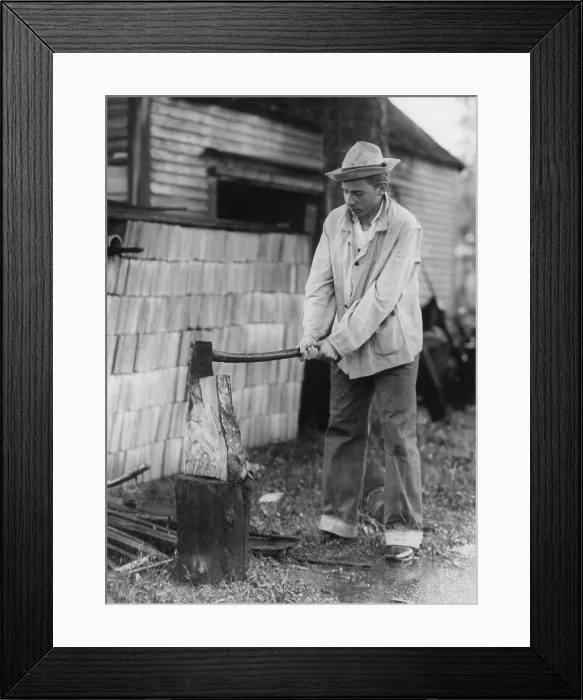 Framed Print : John Coolidge, son of the President Calvin Coolidge, at the old Coolidge farm in Plymouth, Vermont. Ca. 1925