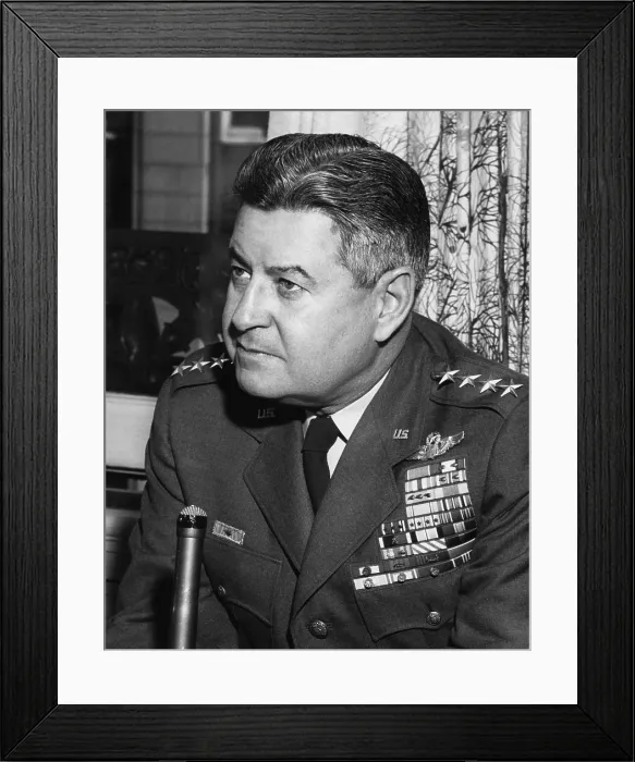 Framed Print : U.S. Air Force General Curtis Lemay retired in 1965. He enlisted in the Army Air Force in 1926 Framed Print : U.S. Air Force General Curtis Lemay retired in 1965. He enlisted in the Army Air Force in 1926