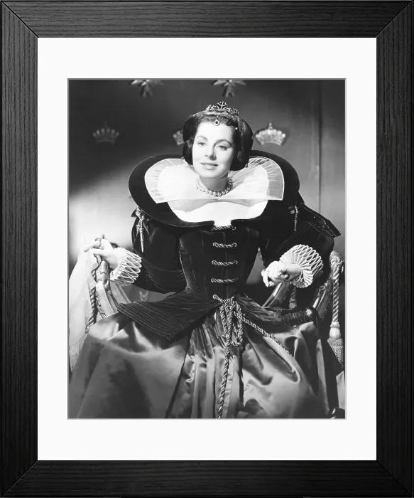 Framed Print : ADVENTURES OF DON JUAN, Viveca Lindfors, 1948