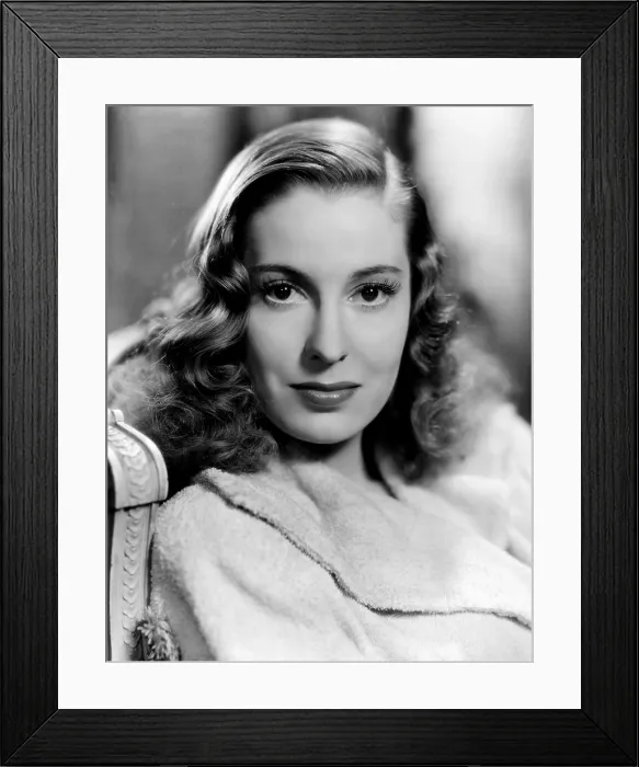 Framed Print : THE ADVENTURES OF TARTU, Valerie Hobson, 1943