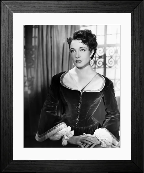 Framed Print : ADVENTURES OF CAPTAIN FABIAN, Micheline Presle, 1951 Framed Print : ADVENTURES OF CAPTAIN FABIAN, Micheline Presle, 1951