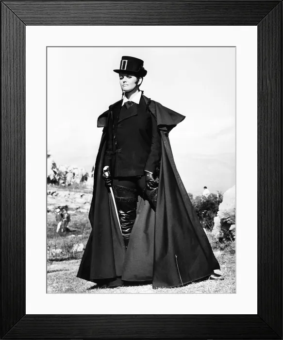 Framed Print : THE ADVENTURES OF GERARD, Claudia Cardinale, 1970 Framed Print : THE ADVENTURES OF GERARD, Claudia Cardinale, 1970
