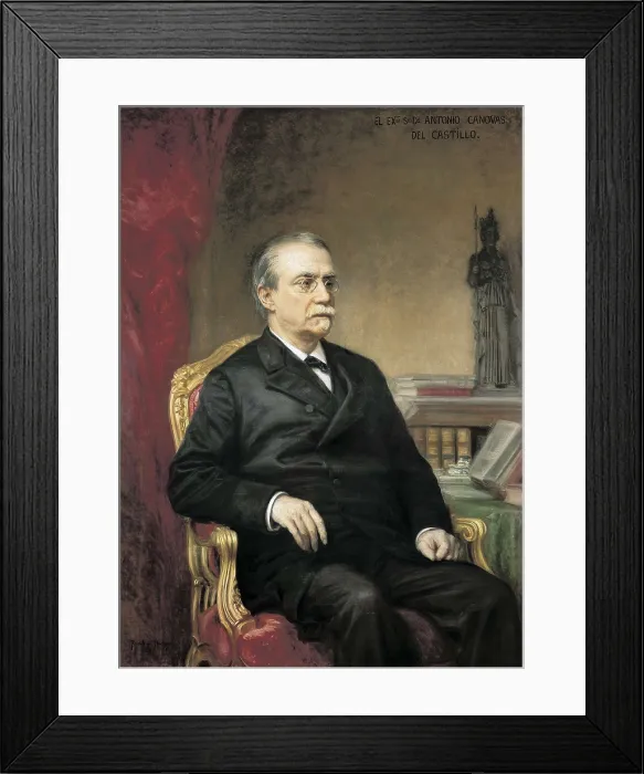 Framed Print : CANOVAS del CASTILLO, Antonio (1828-1897). Oil on canvas. SPAIN. Madrid. Chamber of Deputies. AISA / Everett Collection**US SALES ONLY**