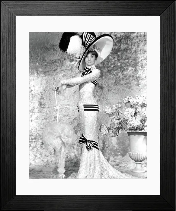 Framed Print : MY FAIR LADY, Audrey Hepburn, 1964